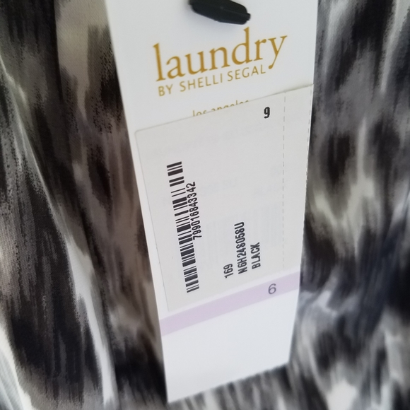 NEW Laundry by Shelli Segal sleeveless print top - Picture 4 of 7